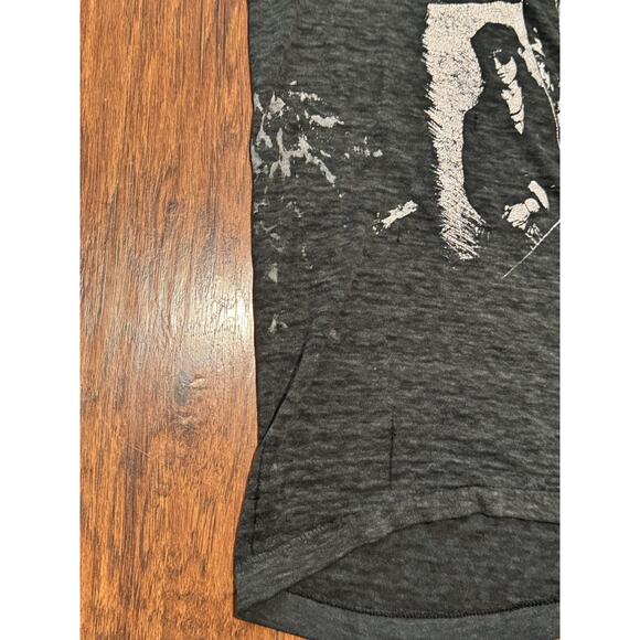 VTG HANDTEX Gun's N' Roses DISTRESSED T-Shirt Appetite Destruction Thin/Holes-M - Picture 6 of 9